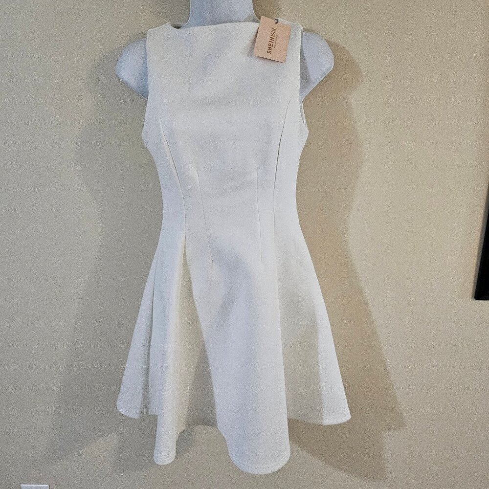 Shein Bae Sleeveless A-Line Knit Dress - Size XS